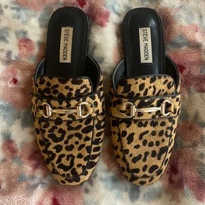 Steve Madden cheetah loafers